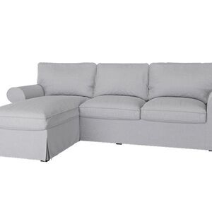 IKEA Ektorp with chaise slipcover